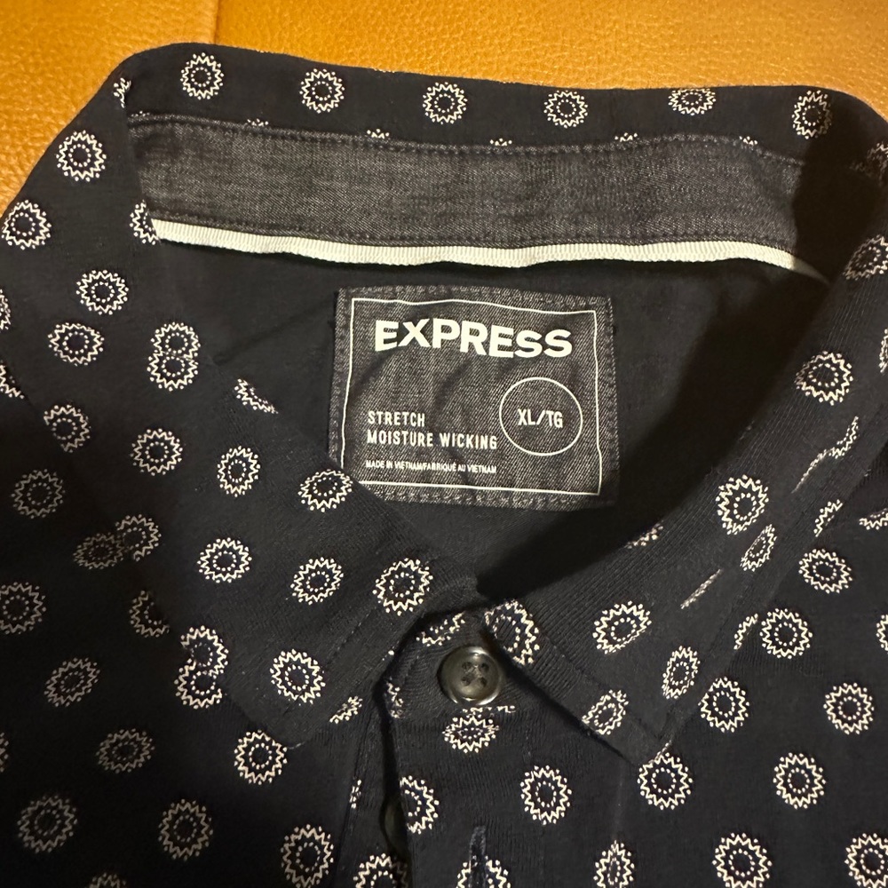 Mens Express polo (flex fit) (New) (XL)
